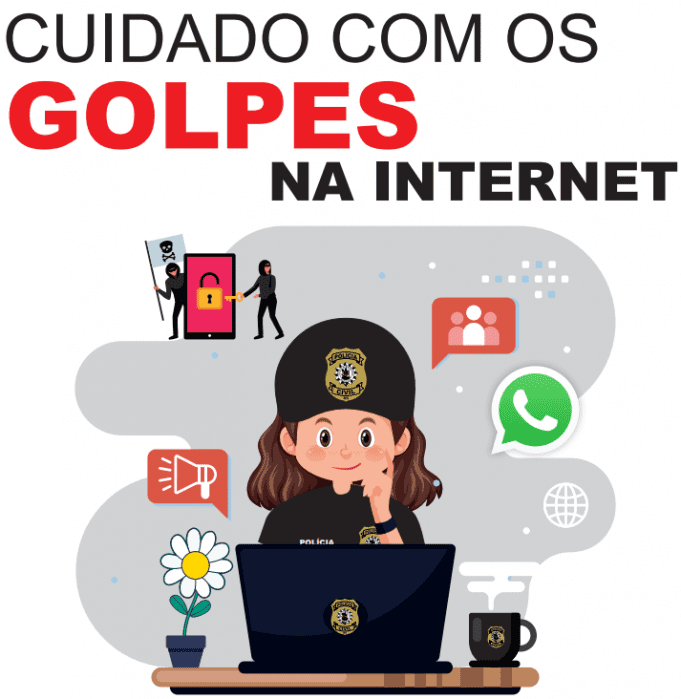 Polícia Civil divulga cartilha sobre golpes na internet Portal da Folha