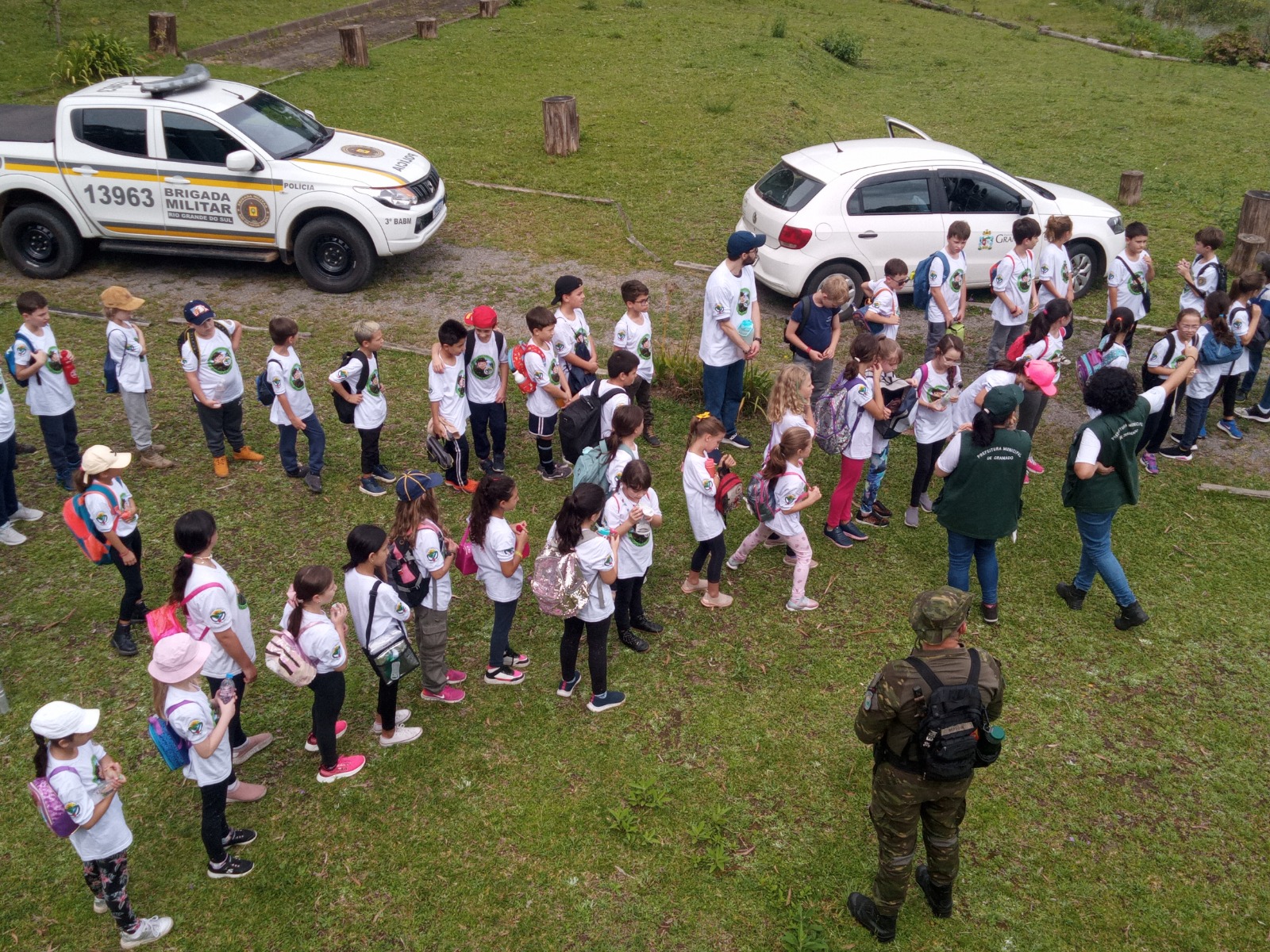 Patram De Canela Realiza Aula Do Programa Patrulheiro Ambiental Mirim