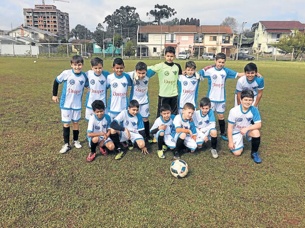 Foto: Reprodução - Equipe do Sub 11 do Talento Serrano