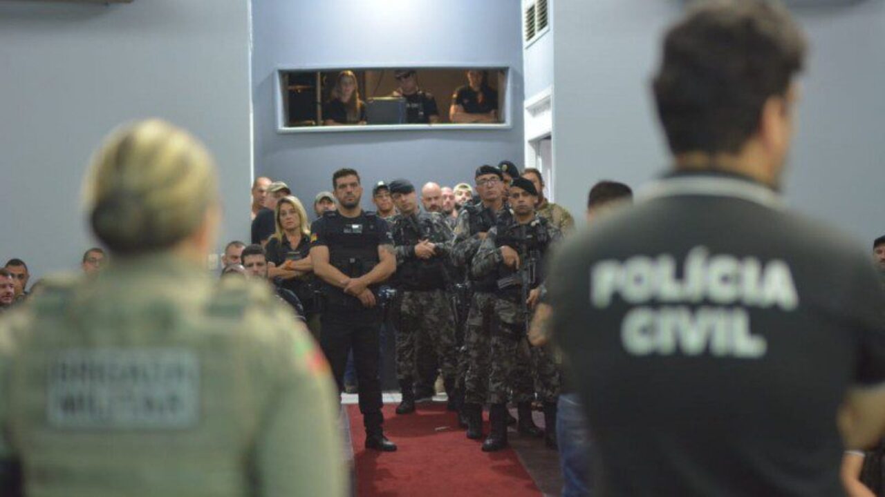 Ação contou com apoio da Brigada Militar, reunindo um efetivo de 225 policiais - Foto: Raquel Hoefel/PCRS.