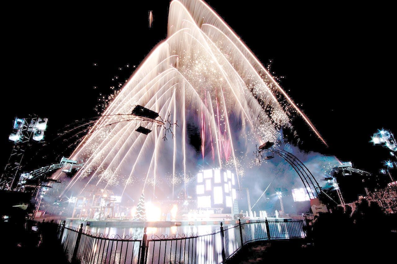 Natal Luz de Gramado - Espetaculo Reencontros de Natal. Foto Cleiton Thiele/SerraPress