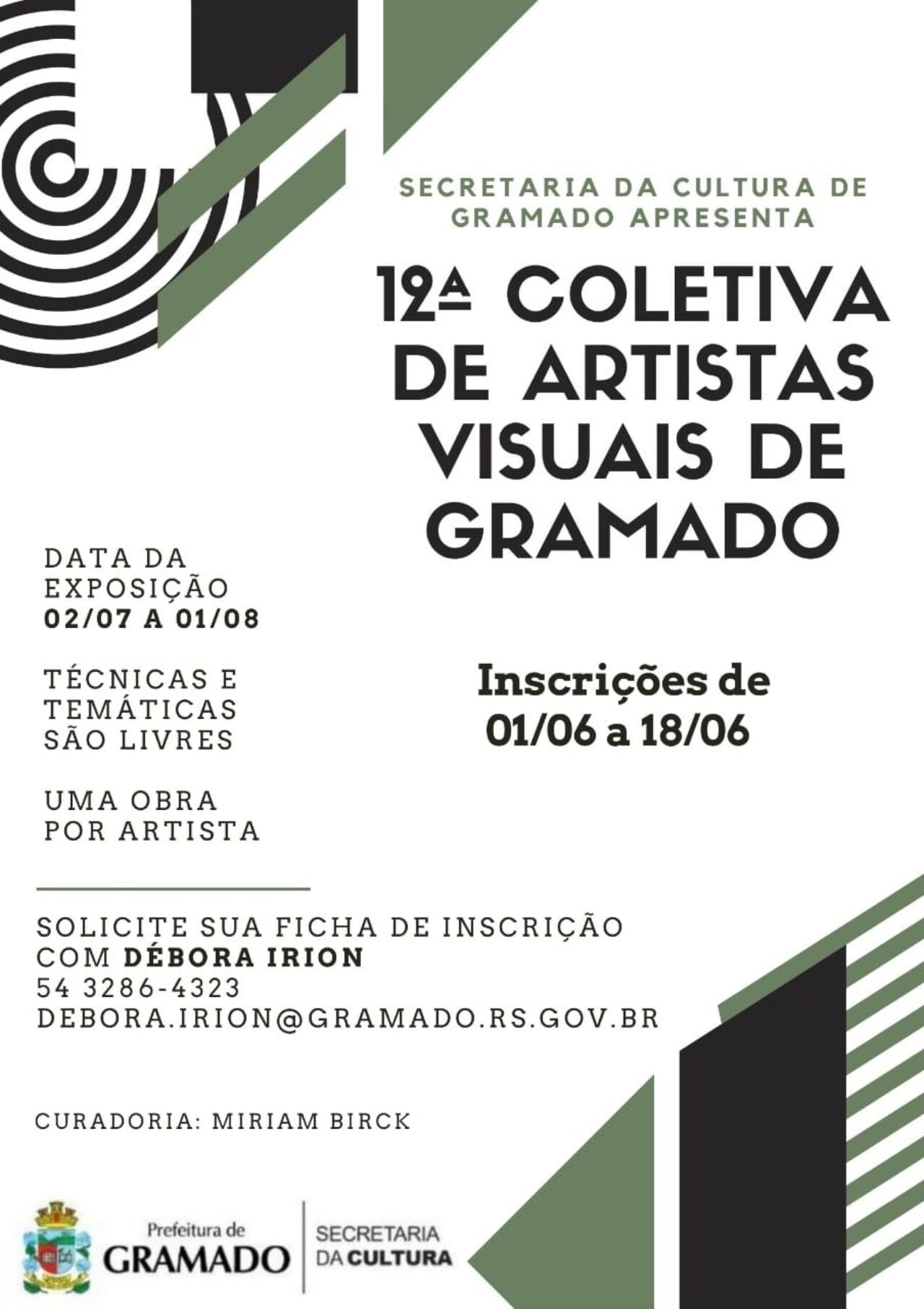 12ª Coletiva dos Artistas Visuais de Gramado acontecerá em julho