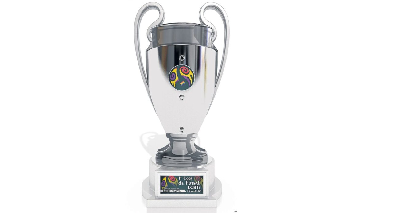 Fotos: Reprodução - Taça da 1ª competição inclusiva de gênero do país