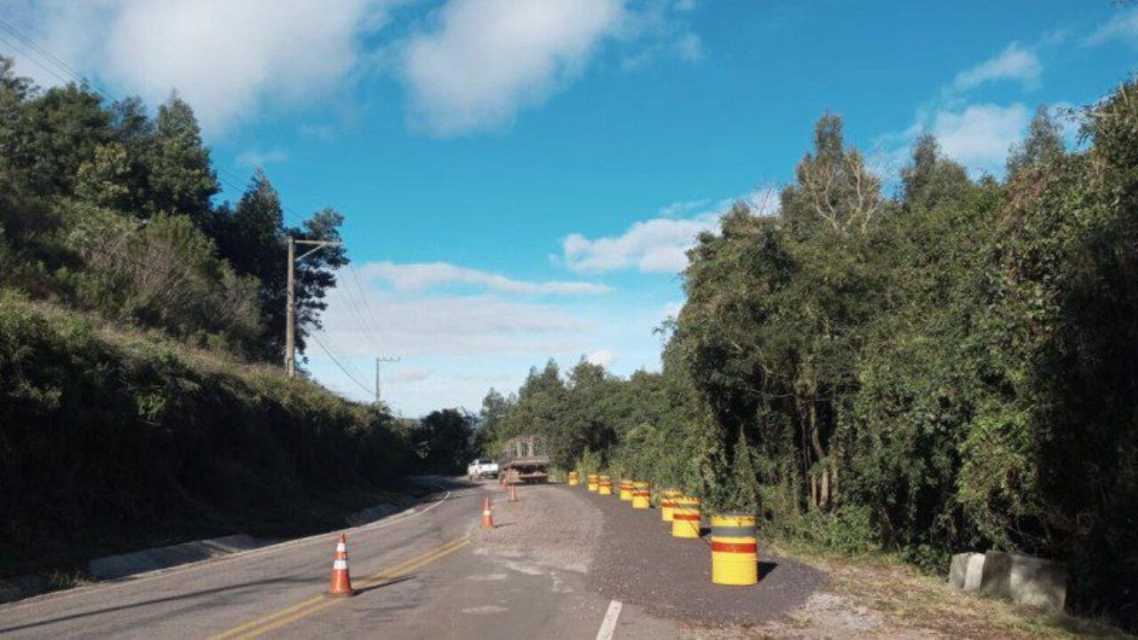 Situação da rodovia continuará sendo monitorada para garantir a segurança dos motoristas. Foto: Divulgação Daer