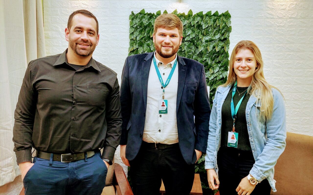 Vinícius Ramos, Gabriel Augusto de Souza e Bruna Tomasine