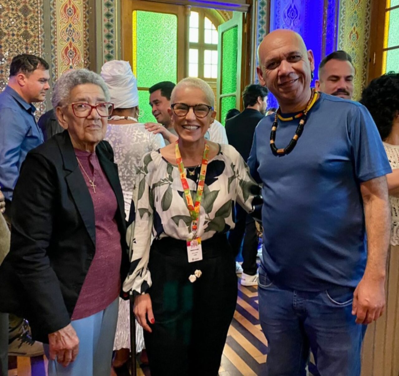 Duclerc, Magdalena e Ruben Oliveira