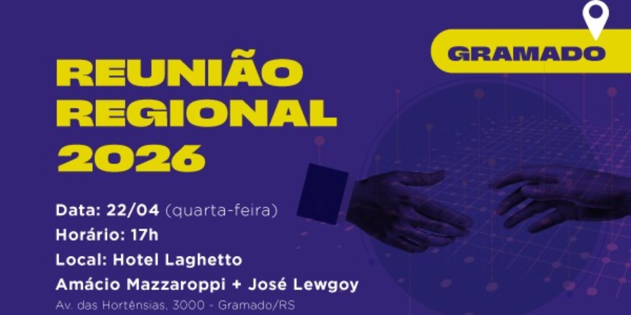 Gramado sediará a primeira Reunião Regional da Fecomércio-RS de 2026