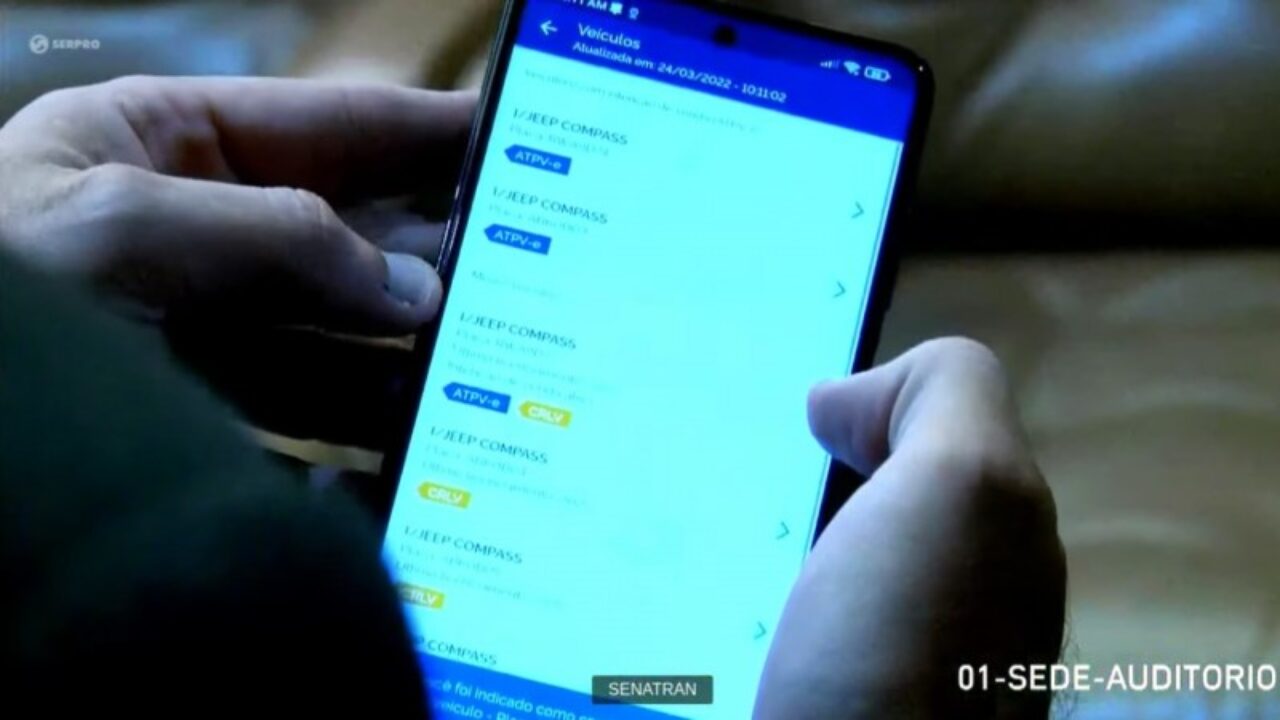 Senatran apresentou o produto em live nessa quinta-feira