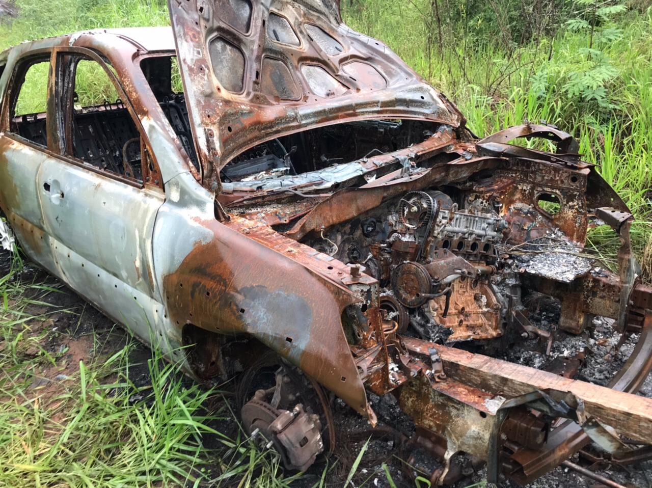 Carro da vítima foi encontrado, queimado, no interior de Parobé