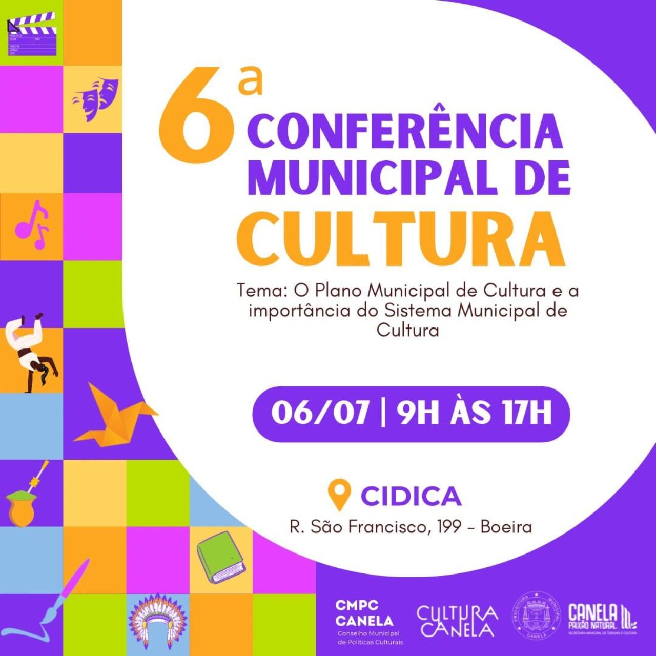 6ª Conferência Municipal de Cultura de Canela