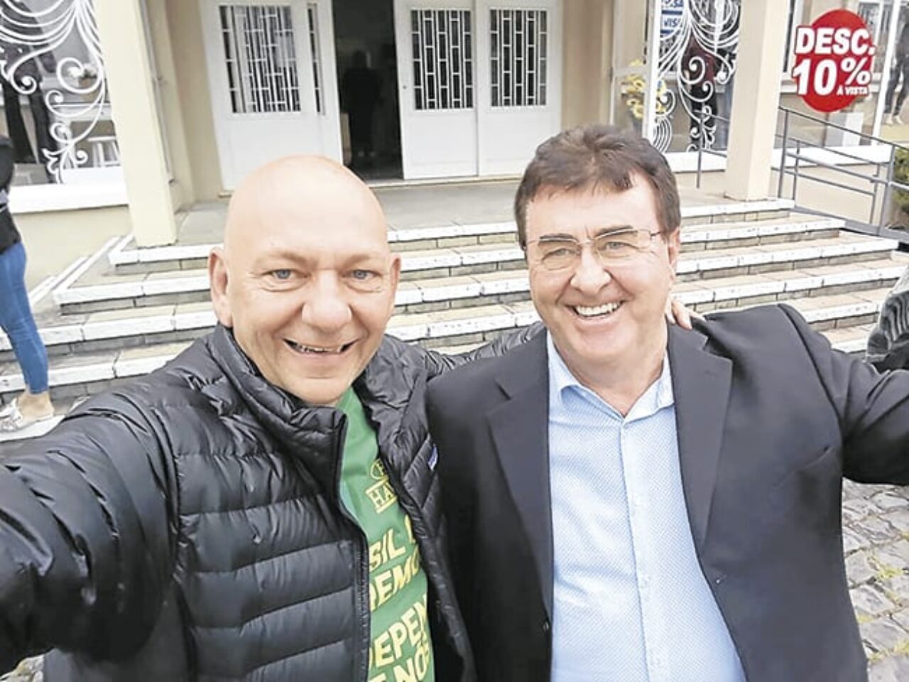 Foto: Divulgação - Luciano Hang e Paulo Tomasini