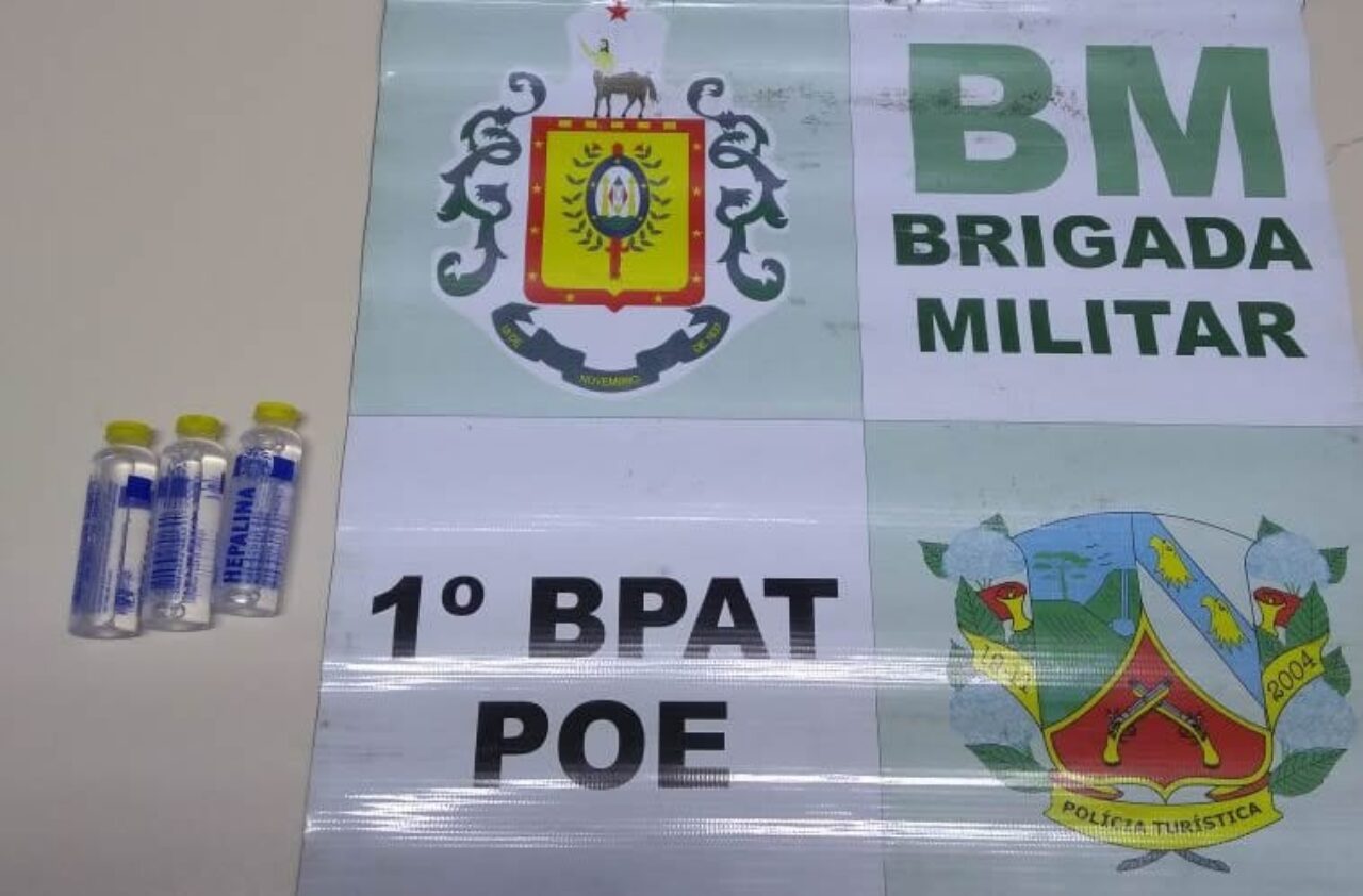 A droga do canibalismo é apreendida em Canela