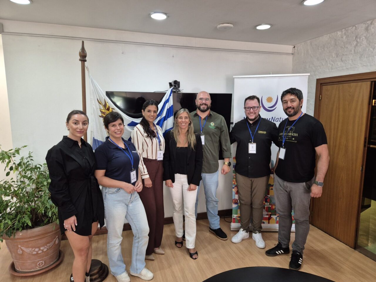 André Trein, do Parque Bondinhos Canela, e representantes de outros empreendimentos da cidade