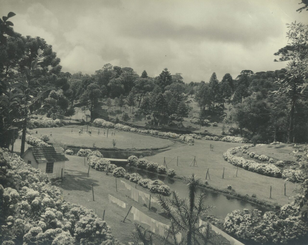 Arquivo pessoal família Casara. Vista Parador Hampel, anos 60.