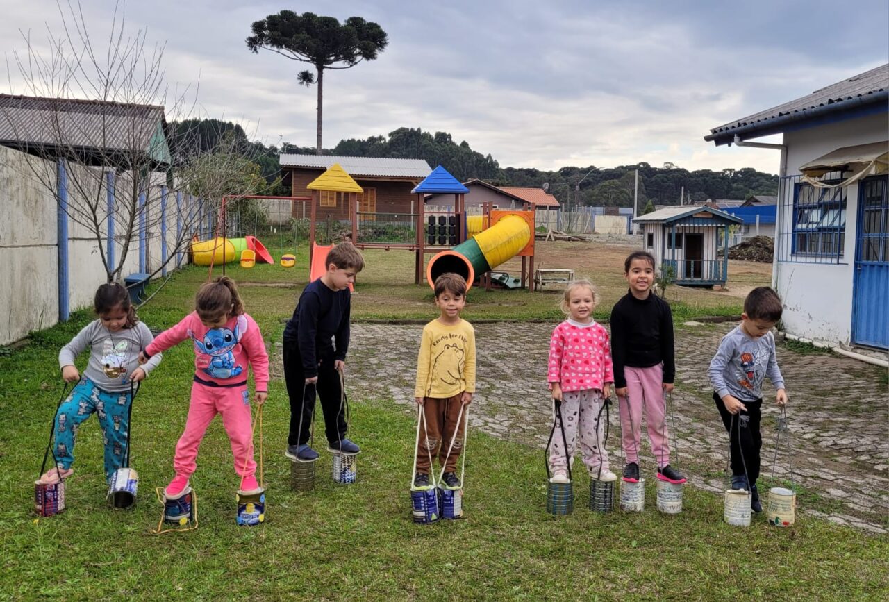 Atividade na EMEI Professora Alice Wortmann