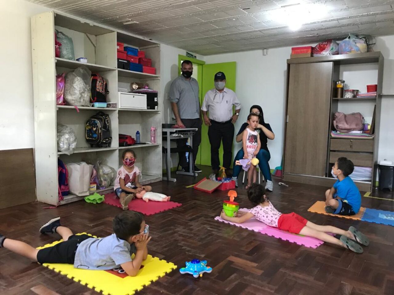Aulas da educação infantil