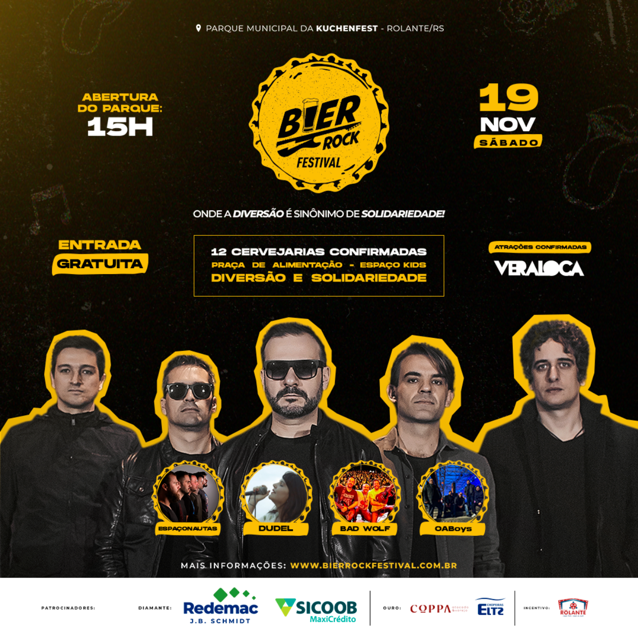 BIER ROCK - ARTE GERAL EVENTO
