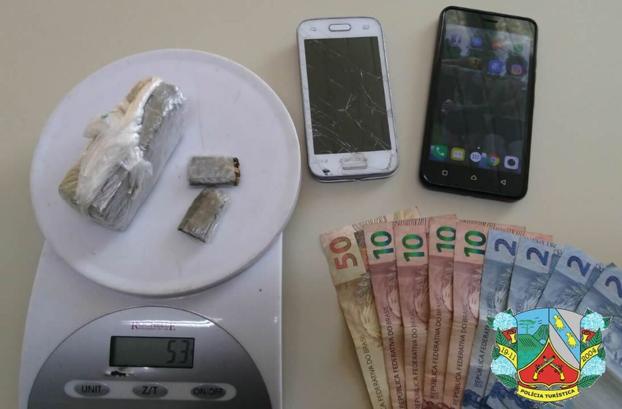 BM CANELA REALIZA DUAS PRISÃ•ES POR TRÃ FICO DE DROGAS