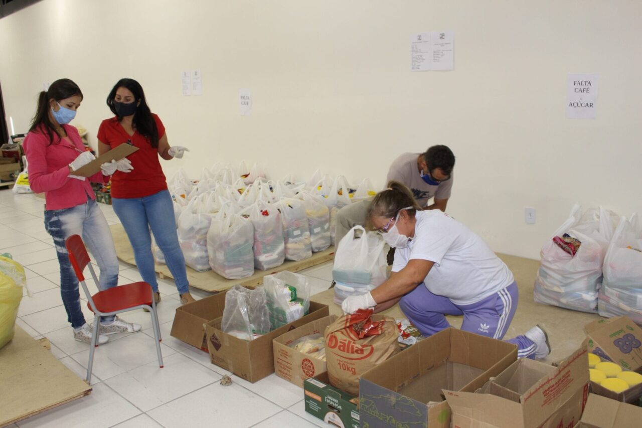 Banco de alimentos gramado