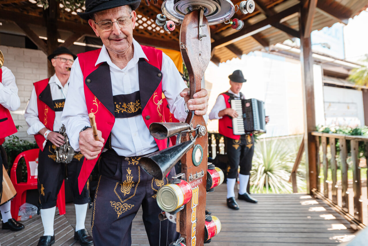 Bandinha típica - Oktober de Igrejinha - Foto por Os Silveiras