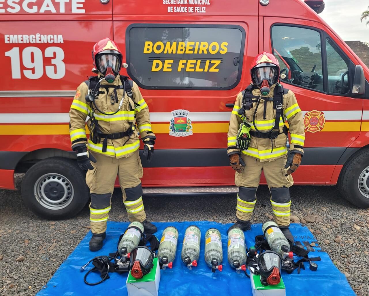 Bombeiros de Feliz - Foto Divulgação