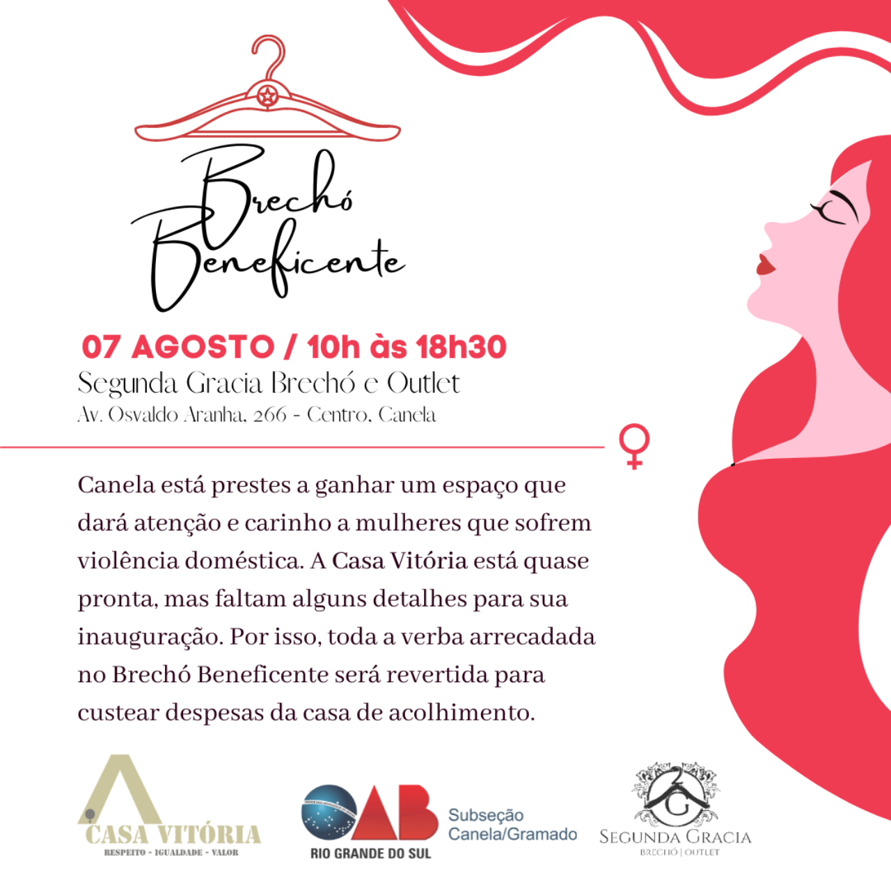 Brechó Beneficente Casa Vitória