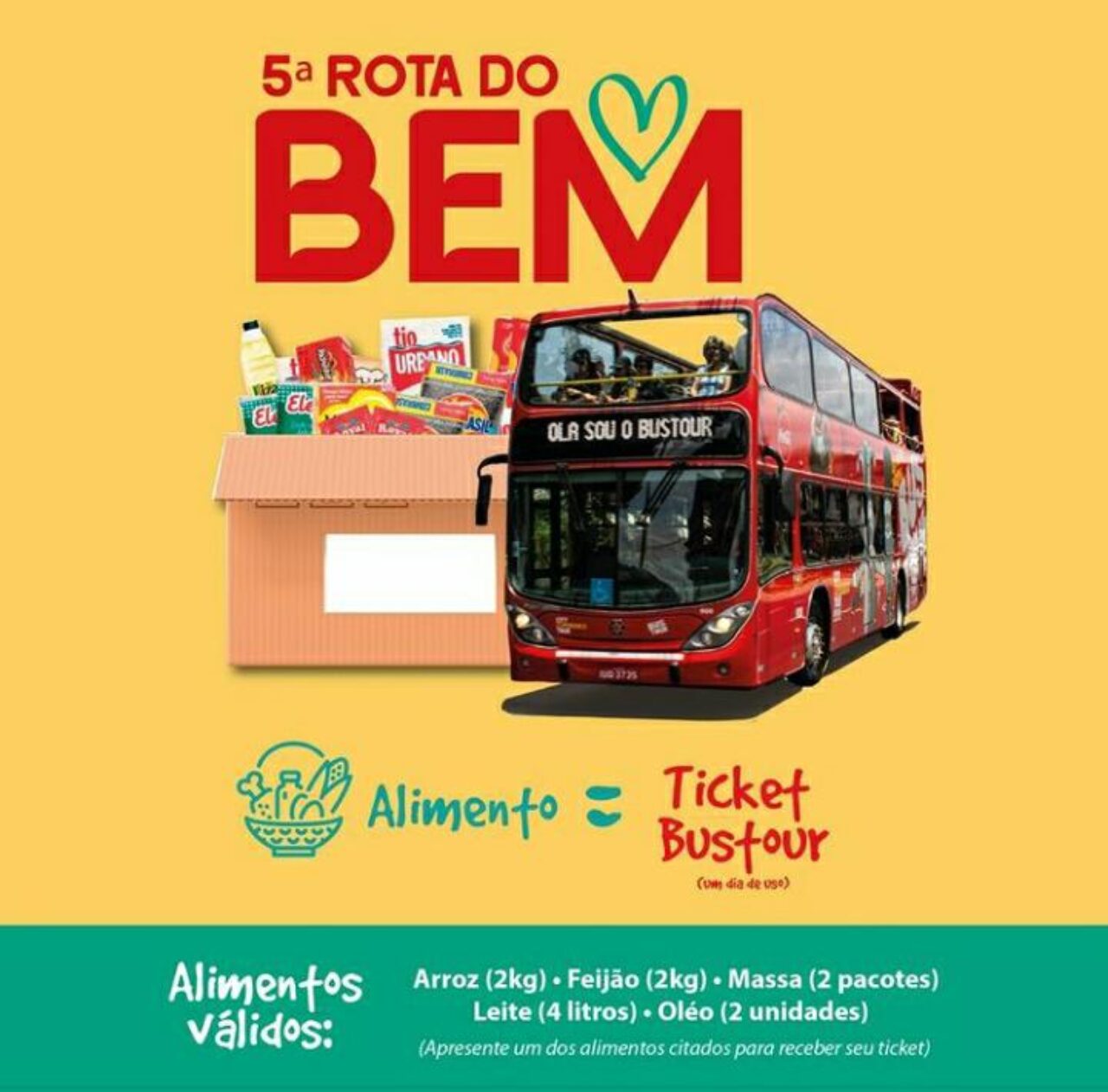 Brocker Turismo doa 350 quilos de alimentos 1