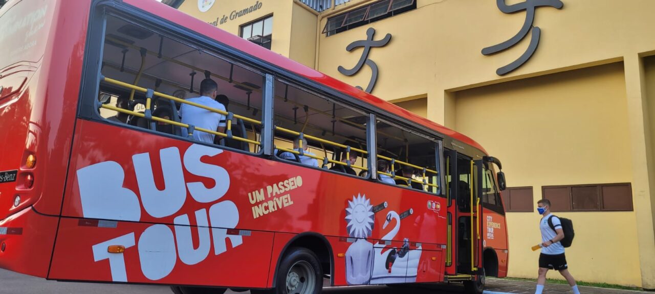 Bustour fará o transporte oficial da Seleção Brasileira de Futsal em Gramado