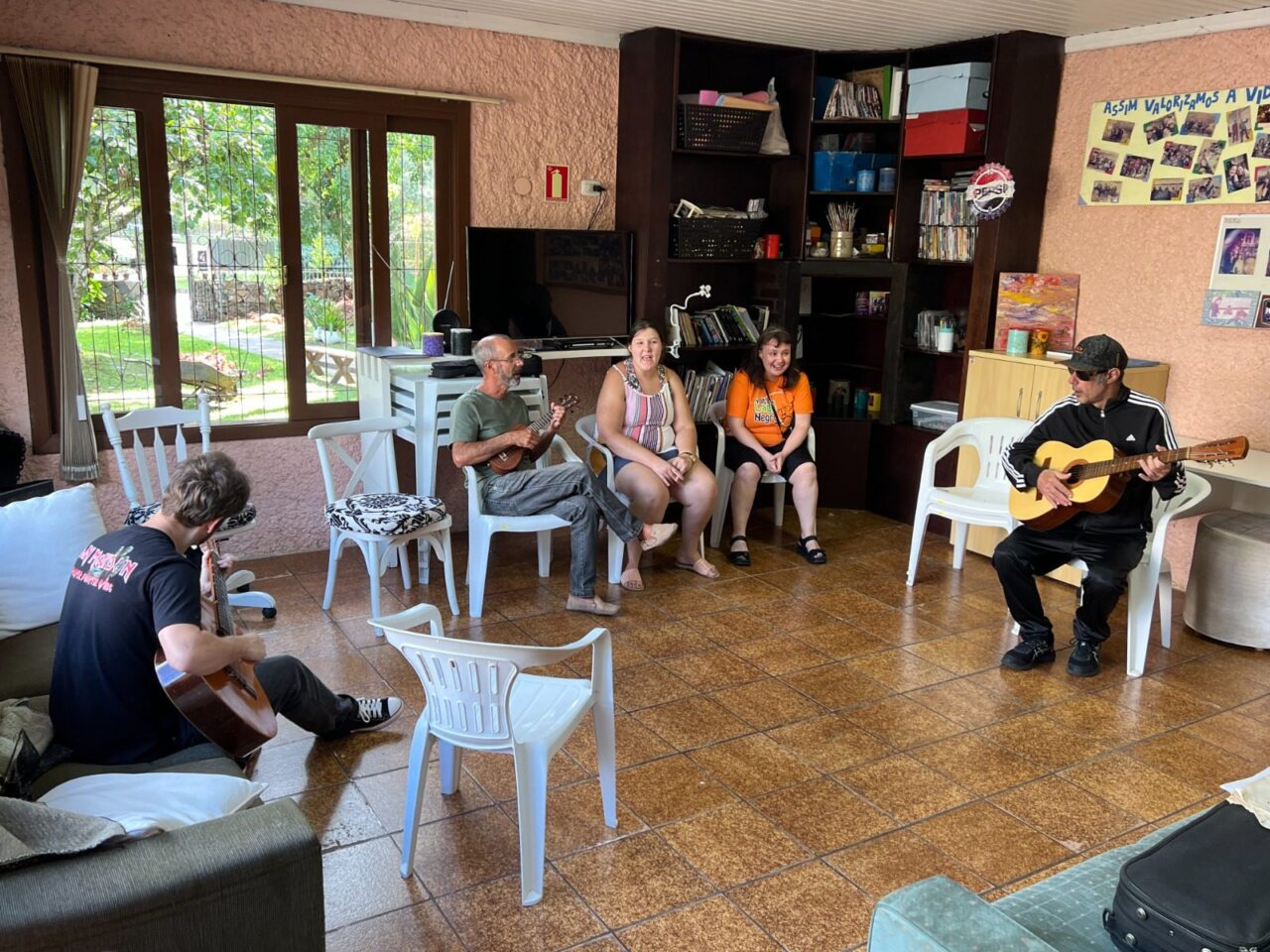 Foto: Oficina de canto é uma das atividades oferecidas.