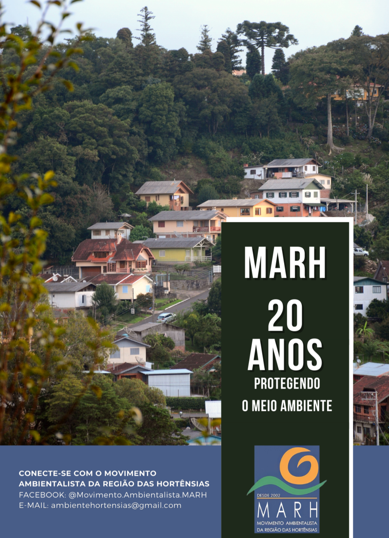 CONECTE-SE COM O MOVIMENTO AMBIENTALISTA DA REGIÃO DAS HORTÊNSIAS