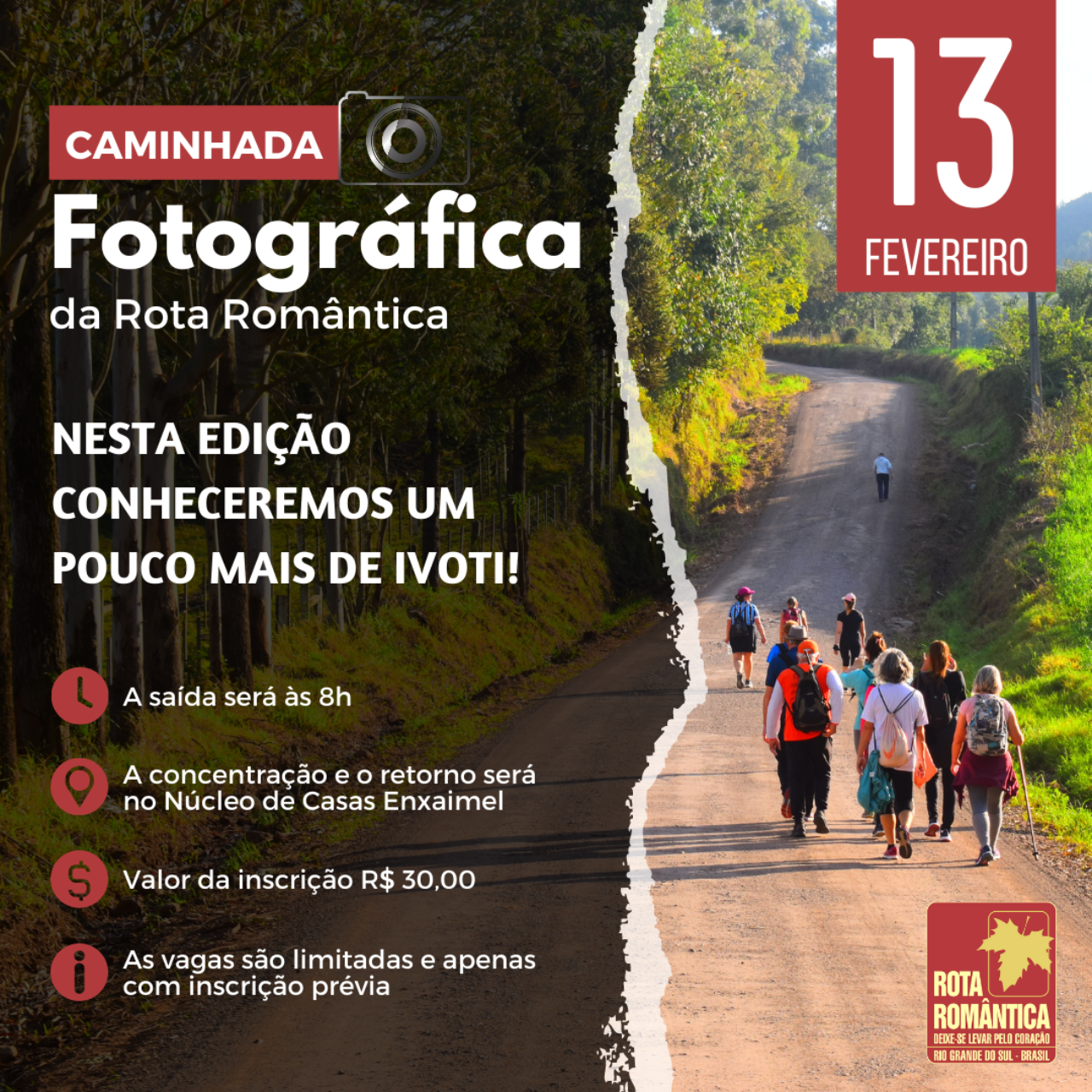 Caminhada Fotográfica da Rota Romântica