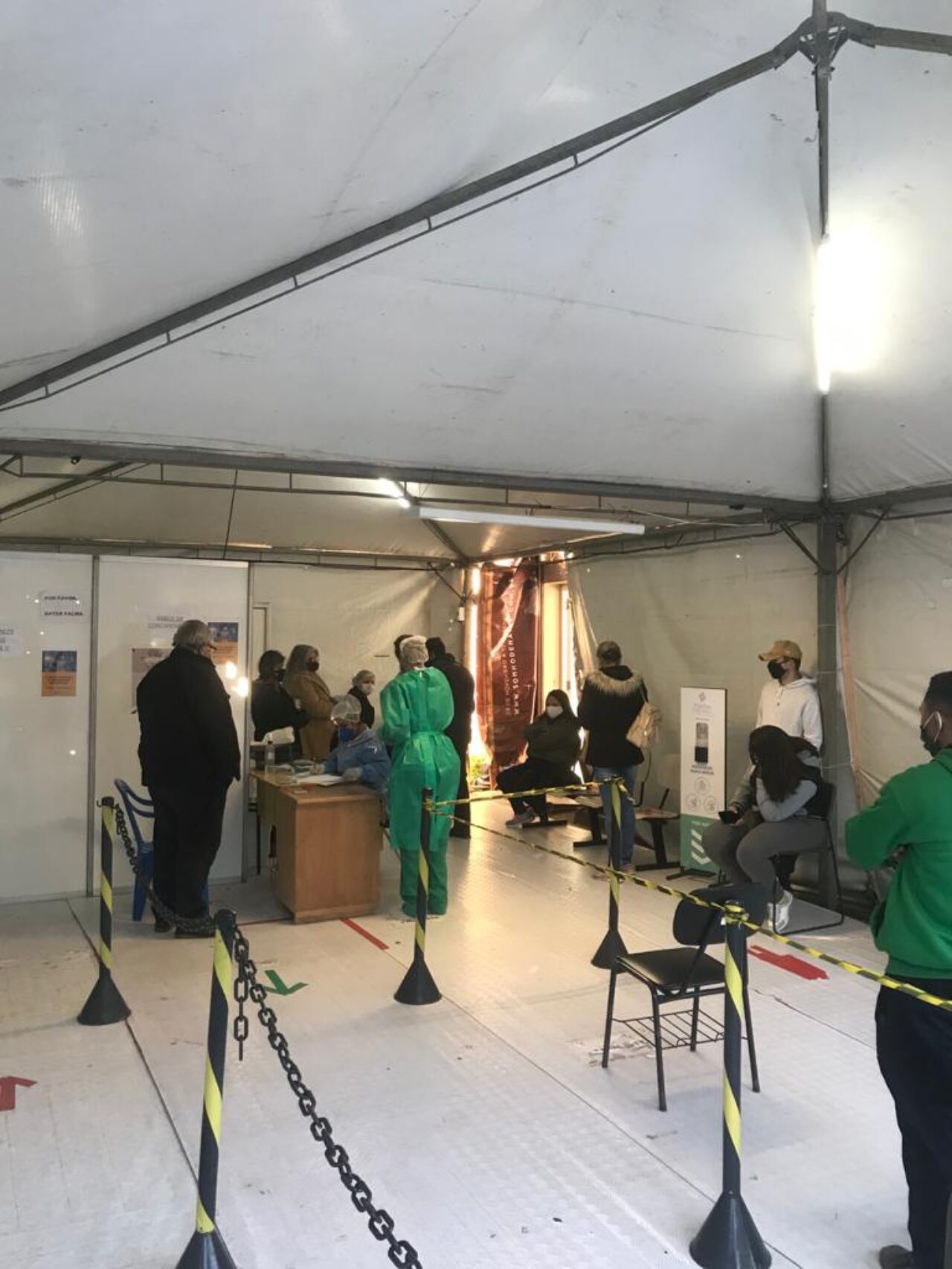 Canela - Em três meses, tenda do HCC já realizou mais de mil atendimentos
