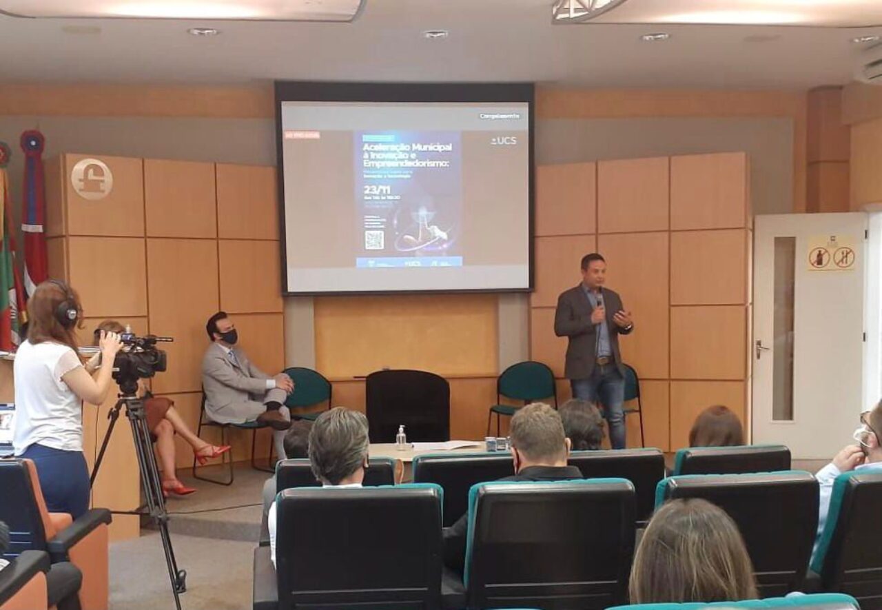 Canela participou do 1º Fórum de Aceleração Municipal à Inovação e Empreendedorismo