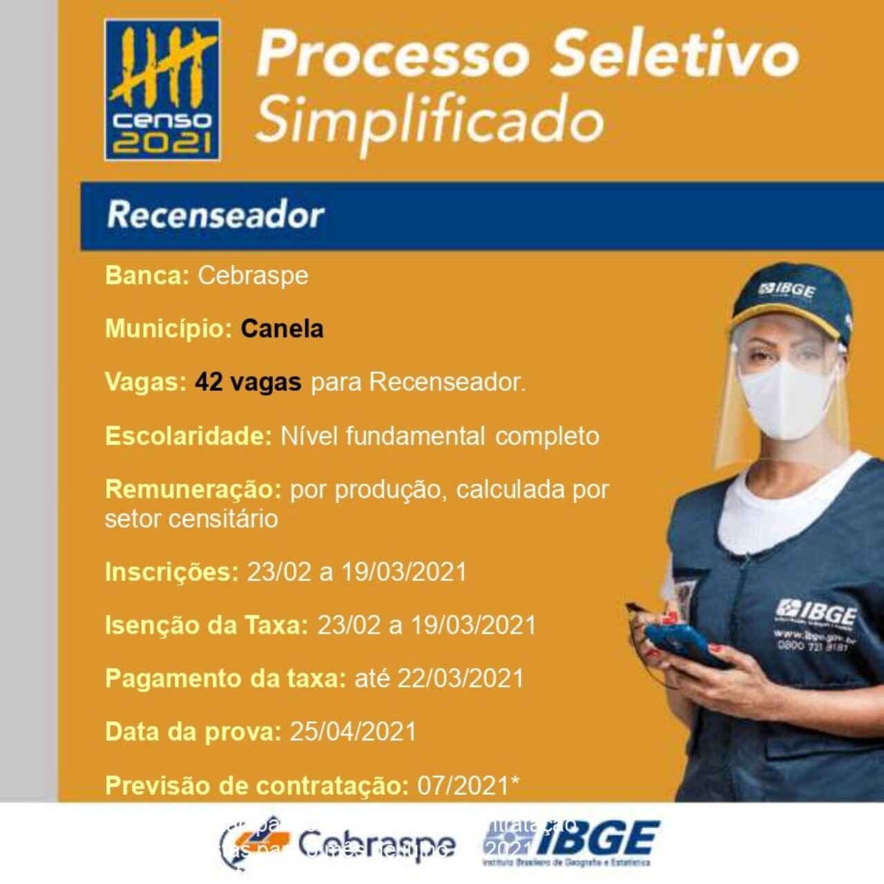 Canela_PSS_Recenseador