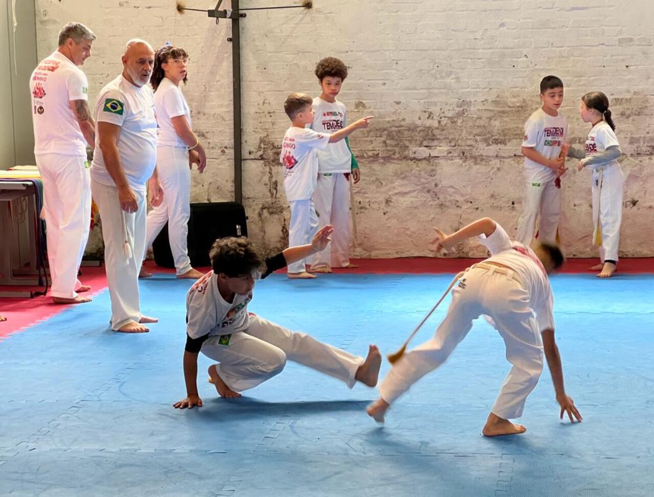 Foto: Capoeiristas de todas as idades participaram do evento.