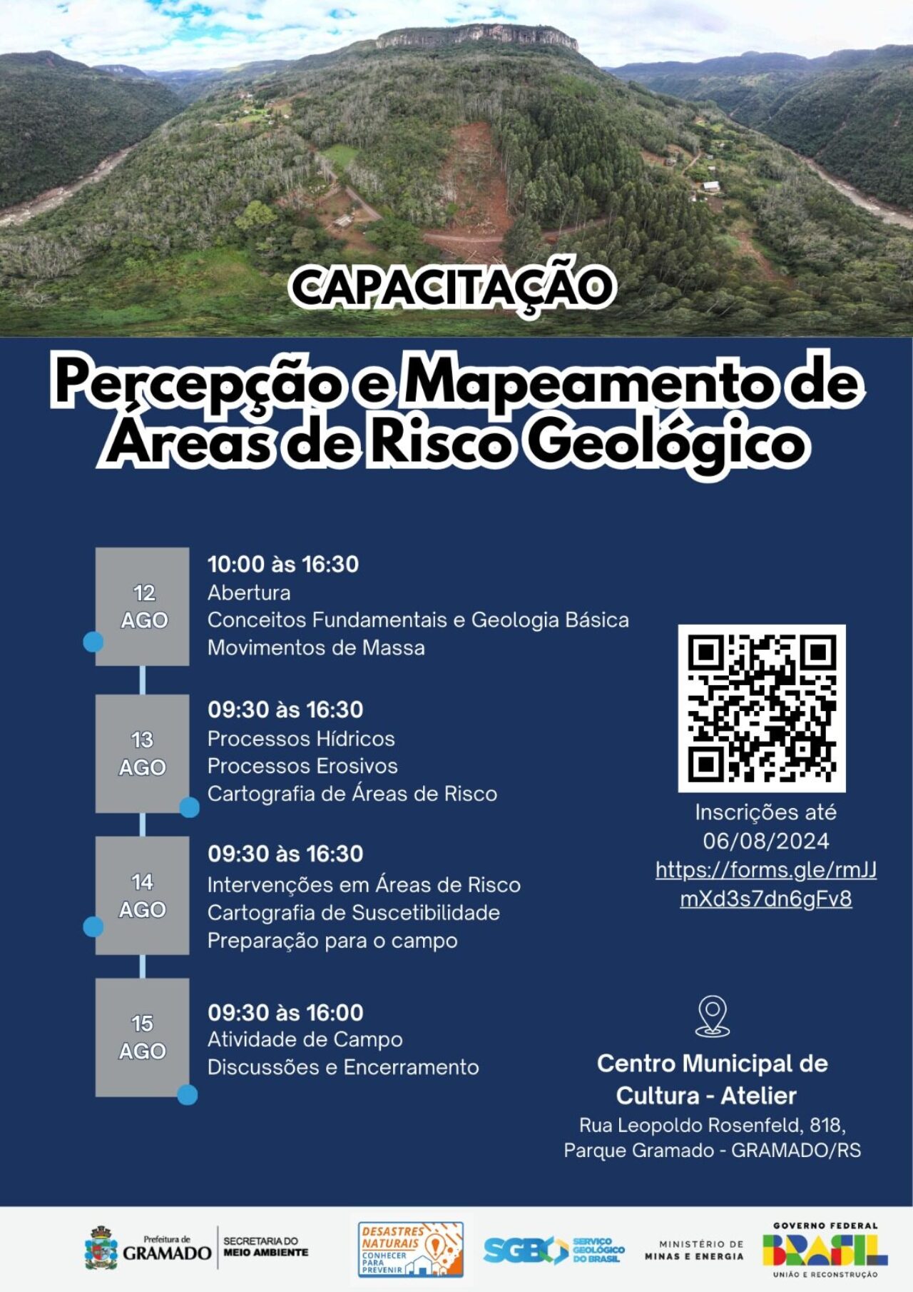 Card Capacitação Áreas de Risco