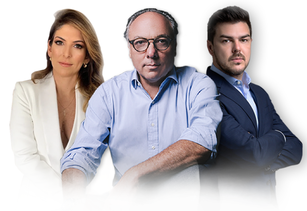 Carol Paiffer, Ricardo Bellino e Marsio Schneider