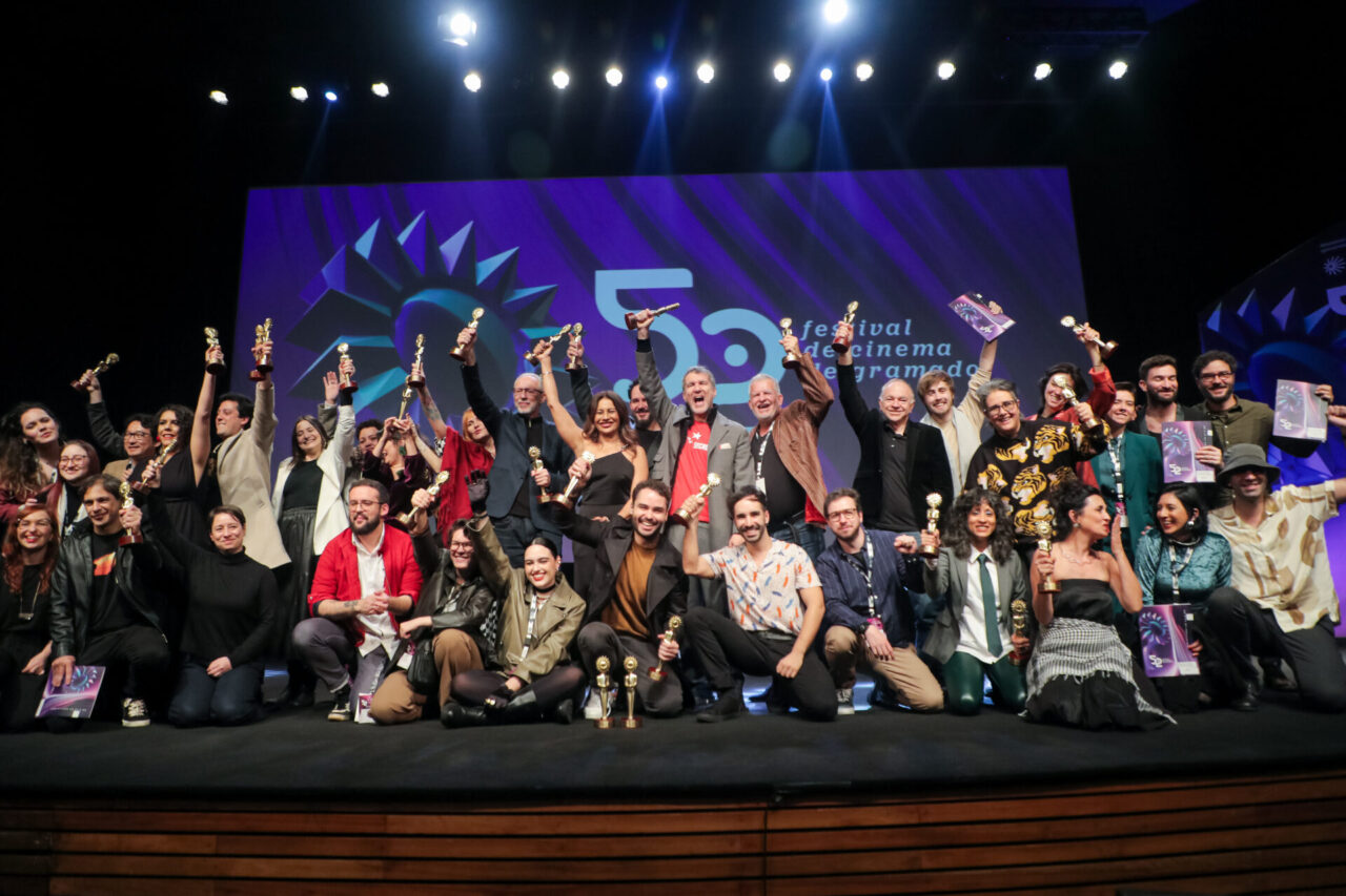 17/08/2024 - 52º Festival de Cinema de Gramado - Premiados 52º Festival de Cinema de Gramado | Foto oficial: Edison Vara/Agência Pressphoto