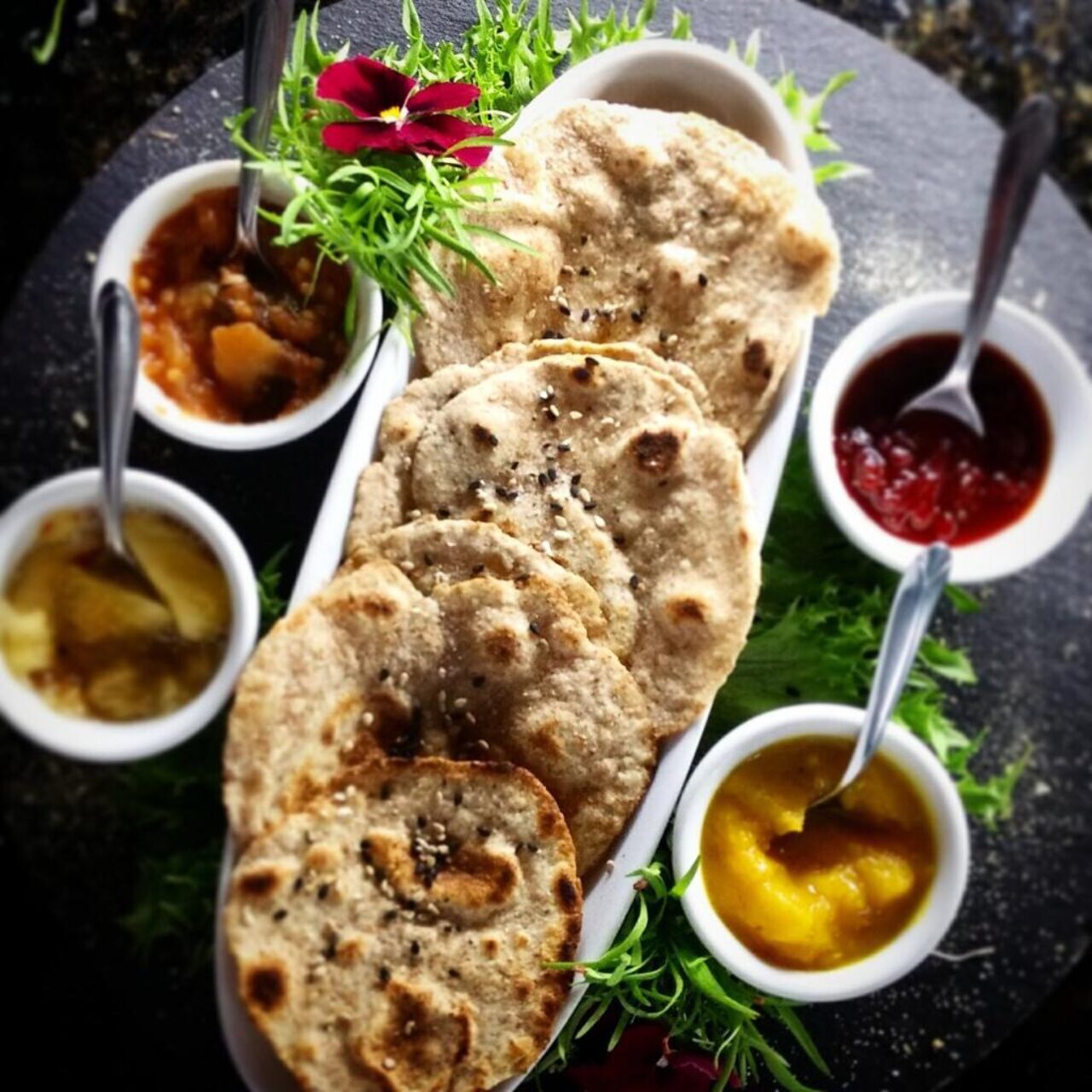 Chapati-e-chutney