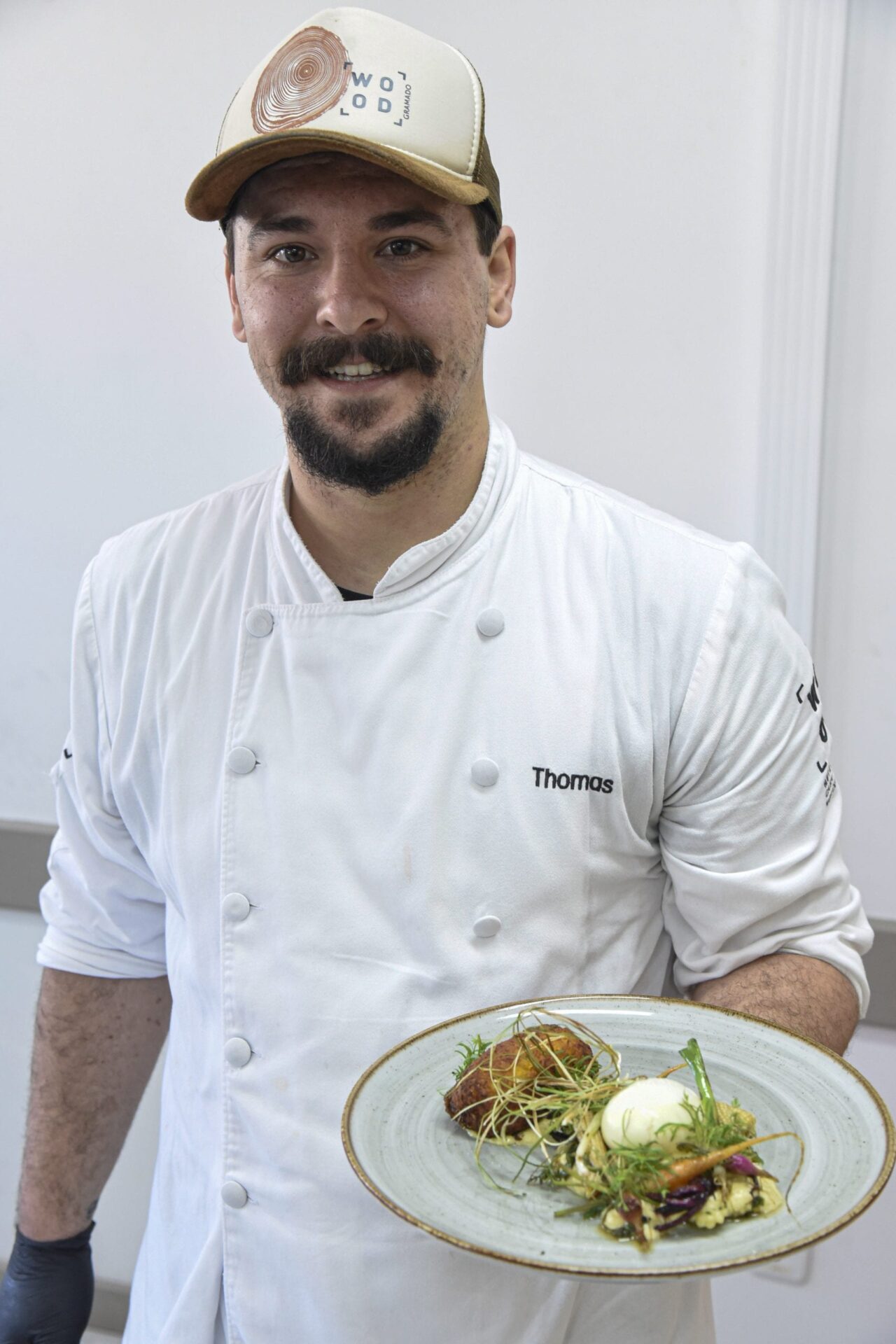 Chef Thomas Cortinaz Silveira, do Wood Hotel, vencedor de 2019