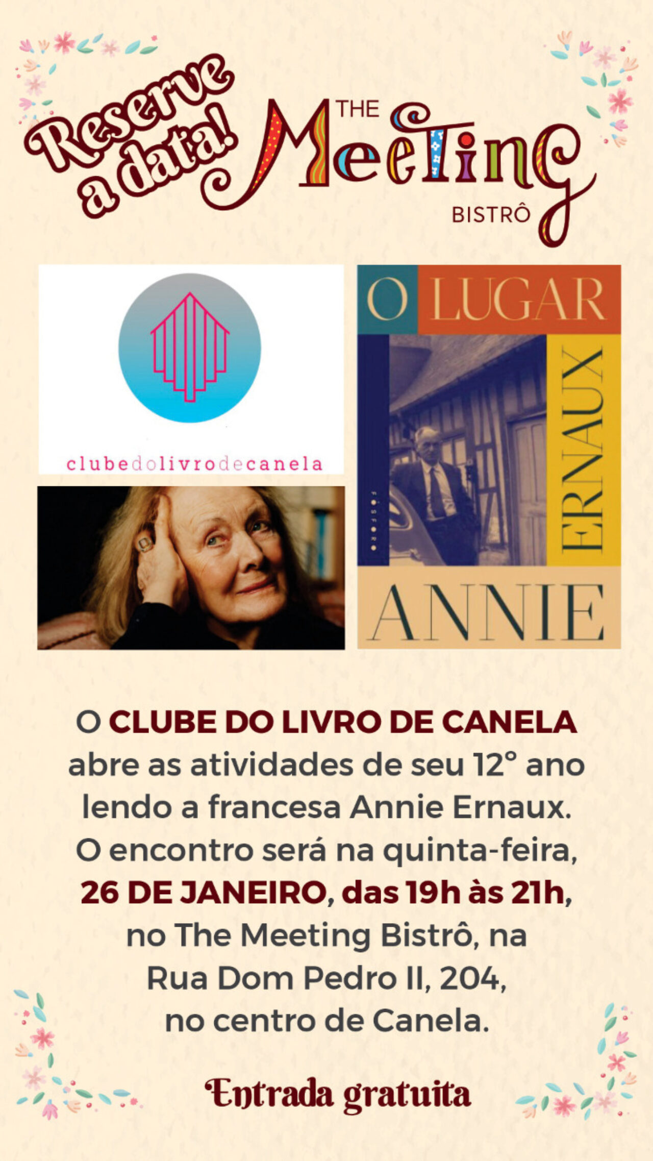Clube do Livro janeiro23