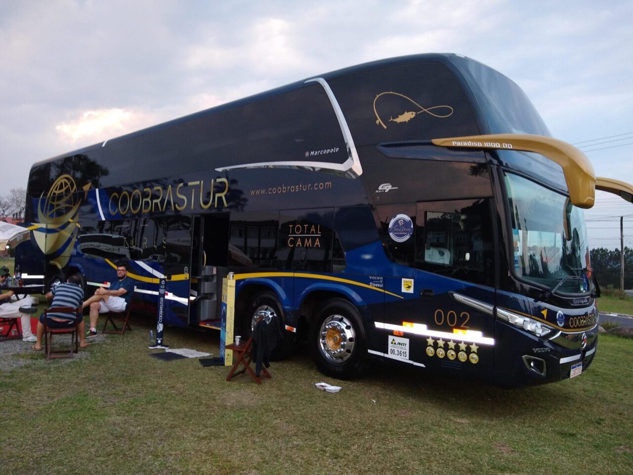 Fotos: Francisco Rocha – Ônibus foi apresentado esta semana a clientes e amigos