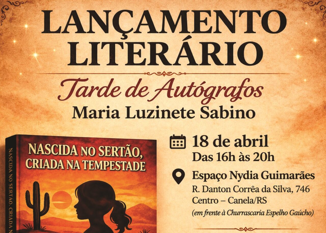 Convite Canela Livro