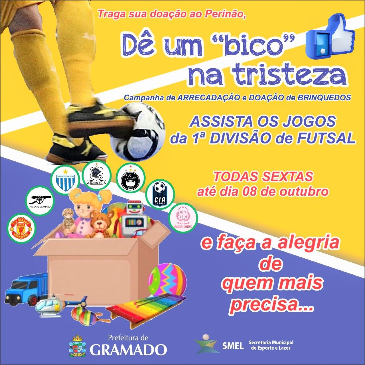 Doação de brinquedos