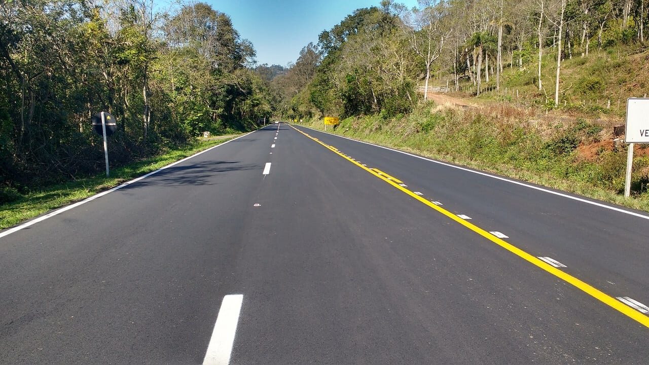 ERS-115 ganha novo trecho com terceira pista