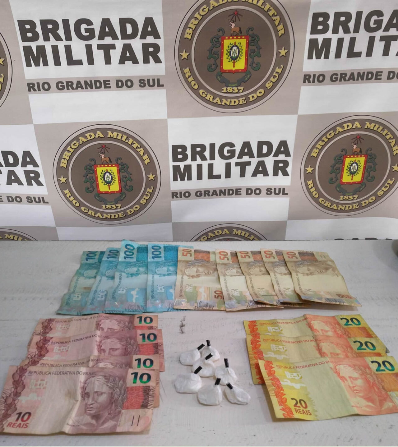 Em janeiro, a Brigada Militar realizou 16 prisões por tráfico de drogas em Canela