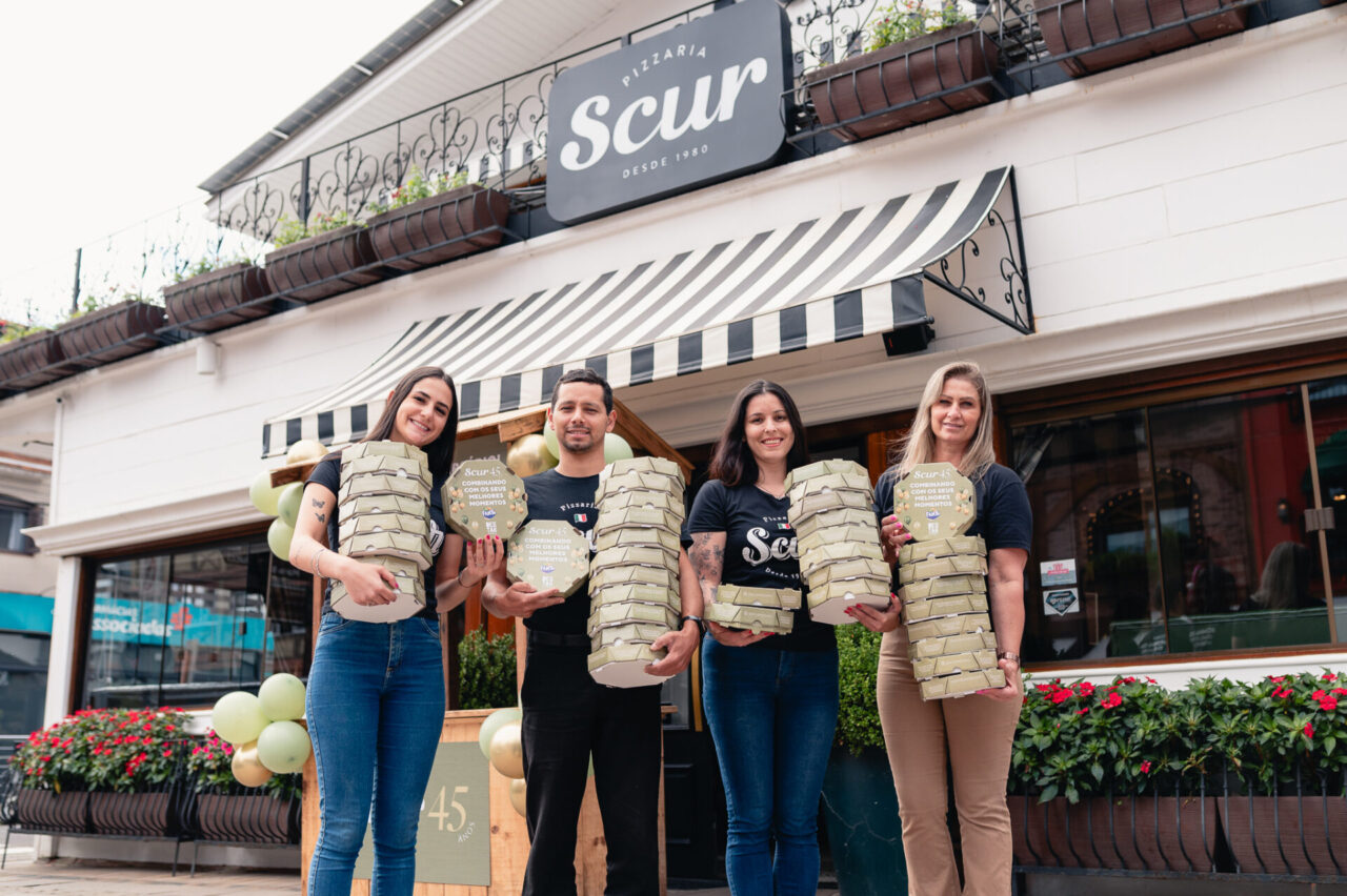 Equipe da Scur Pizzaria - Foto Gustavo Silveira Merolli