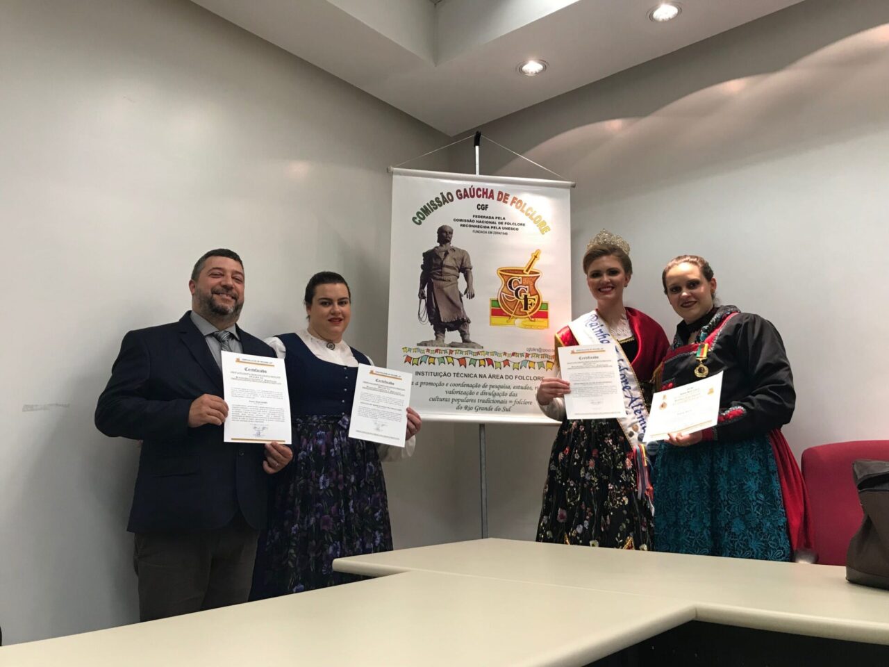 Departamento de Cultura e AGDFANP receberam Moções de Reconhecimento e Aplauso