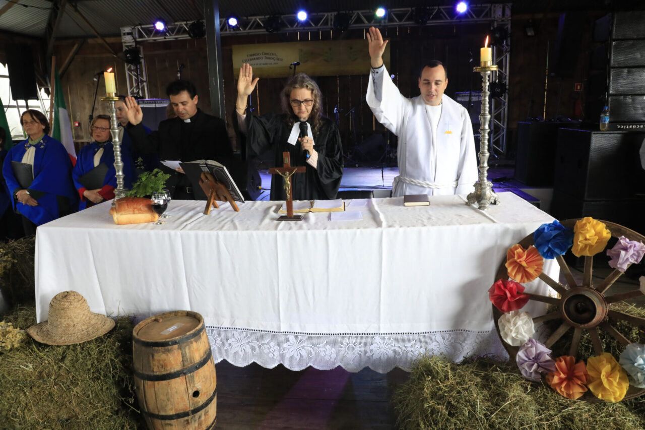 04_05_2019_29FestadaColonia_Culto Ecumenico. Foto Cleiton Thiele/SerraPress