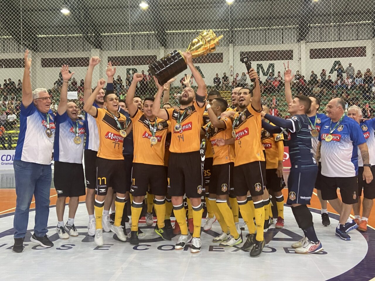 Magnus foi o campeão da Super Copa Gramado edição de 2022. Foto: Divulgação/Super Copa Gramado.